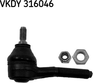 SKF VKDY 316046 - Rotule de barre de connexion cwaw.fr