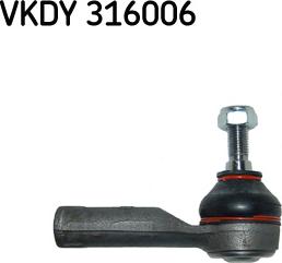 SKF VKDY 316006 - Rotule de barre de connexion cwaw.fr