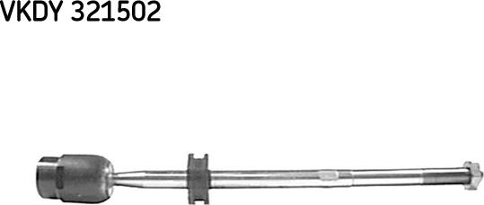 SKF VKDY 321502 - Rotule de direction intérieure, barre de connexion cwaw.fr