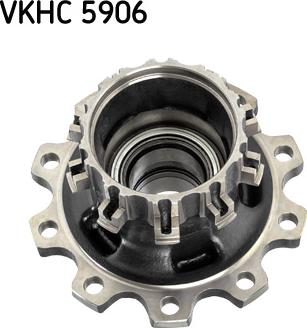 SKF VKHC 5906 - Moyeu de roue cwaw.fr