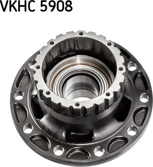 SKF VKHC 5908 - Moyeu de roue cwaw.fr