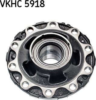 SKF VKHC 5918 - Moyeu de roue cwaw.fr