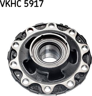 SKF VKHC 5917 - Moyeu de roue cwaw.fr