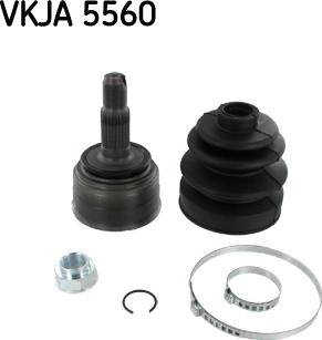 SKF VKJA 5560 - Jeu de joints, arbre de transmission cwaw.fr