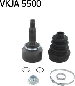 SKF VKJA 5500 - Jeu de joints, arbre de transmission cwaw.fr