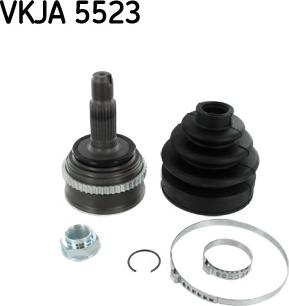 SKF VKJA 5523 - Jeu de joints, arbre de transmission cwaw.fr