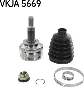 SKF VKJA 5669 - Jeu de joints, arbre de transmission cwaw.fr