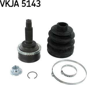 SKF VKJA 5143 - Jeu de joints, arbre de transmission cwaw.fr