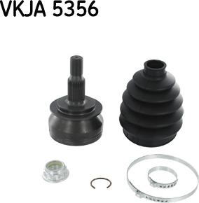 SKF VKJA 5356 - Jeu de joints, arbre de transmission cwaw.fr