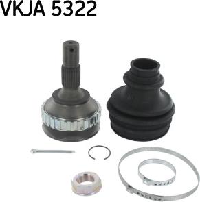 SKF VKJA 5322 - Jeu de joints, arbre de transmission cwaw.fr