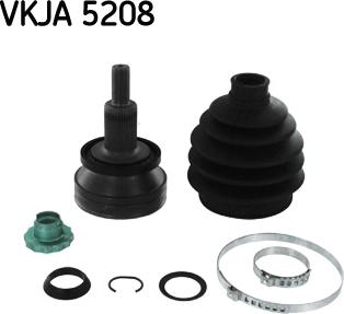 SKF VKJA 5208 - Jeu de joints, arbre de transmission cwaw.fr