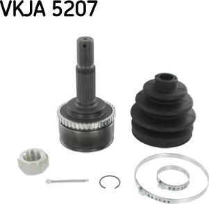 SKF VKJA 5207 - Jeu de joints, arbre de transmission cwaw.fr