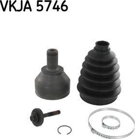 SKF VKJA 5746 - Jeu de joints, arbre de transmission cwaw.fr