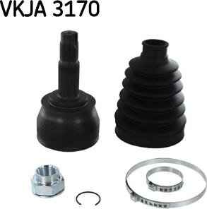 SKF VKJA 3170 - Jeu de joints, arbre de transmission cwaw.fr