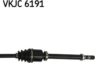 SKF VKJC 6191 - Arbre de transmission cwaw.fr