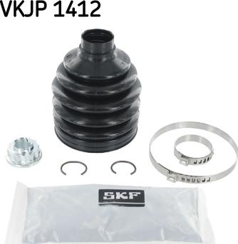 SKF VKJP 1412 - Joint-soufflet, arbre de commande cwaw.fr