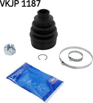 SKF VKJP 1187 - Joint-soufflet, arbre de commande cwaw.fr