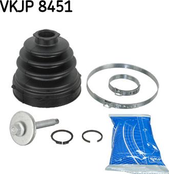 SKF VKJP 8451 - Joint-soufflet, arbre de commande cwaw.fr