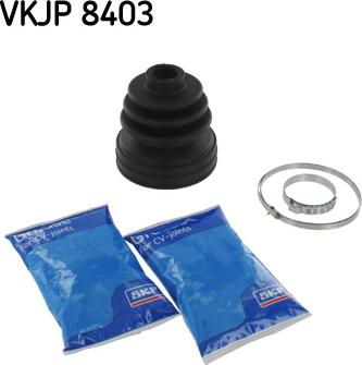 SKF VKJP 8403 - Joint-soufflet, arbre de commande cwaw.fr