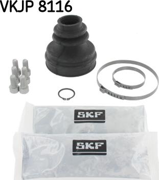 SKF VKJP 8116 - Joint-soufflet, arbre de commande cwaw.fr