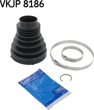 SKF VKJP 8186 - Joint-soufflet, arbre de commande cwaw.fr