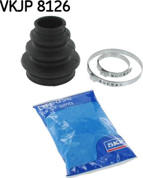 SKF VKJP 8126 - Joint-soufflet, arbre de commande cwaw.fr