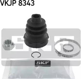 SKF VKJP 8343 - Joint-soufflet, arbre de commande cwaw.fr