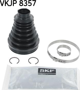 SKF VKJP 8357 - Joint-soufflet, arbre de commande cwaw.fr