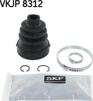 SKF VKJP 8312 - Joint-soufflet, arbre de commande cwaw.fr