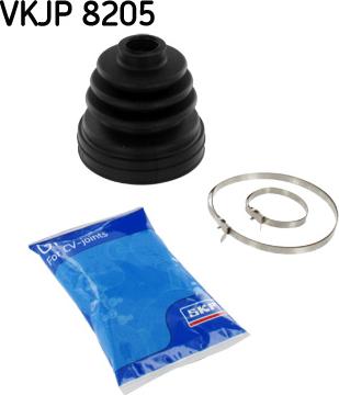 SKF VKJP 8205 - Joint-soufflet, arbre de commande cwaw.fr