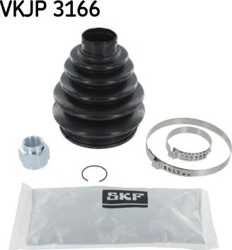 SKF VKJP 3166 - Joint-soufflet, arbre de commande cwaw.fr