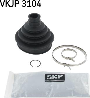 SKF VKJP 3104 - Joint-soufflet, arbre de commande cwaw.fr