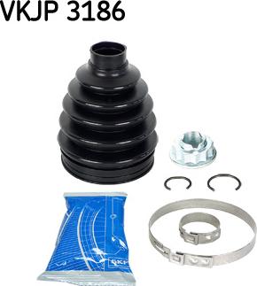 SKF VKJP 3186 - Joint-soufflet, arbre de commande cwaw.fr