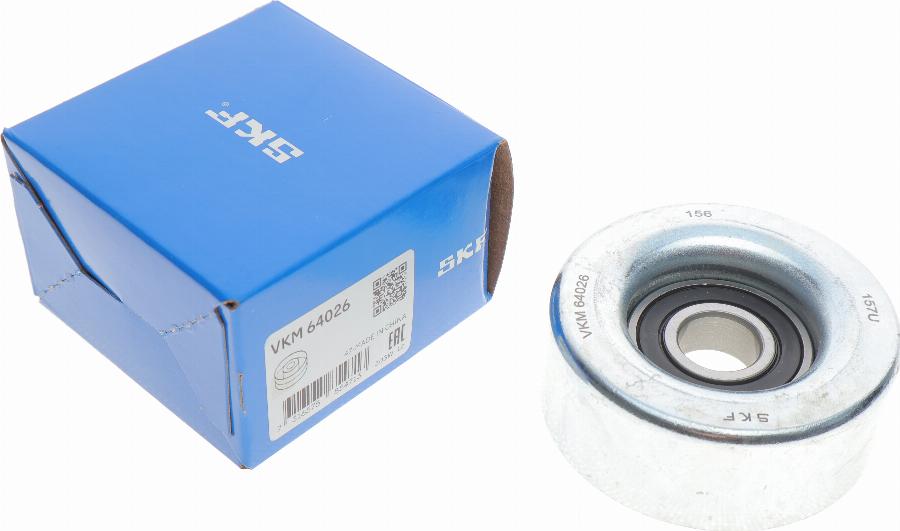 SKF VKM 64026 - Poulie renvoi / transmission, courroie trapézoïdale à nervures cwaw.fr