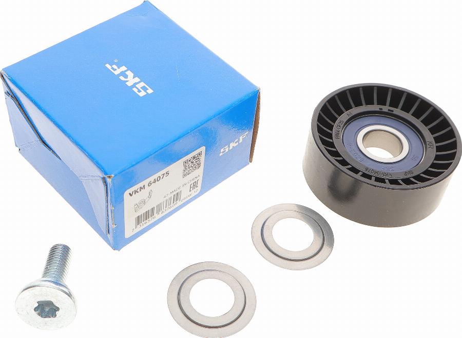 SKF VKM 64075 - Poulie renvoi / transmission, courroie trapézoïdale à nervures cwaw.fr