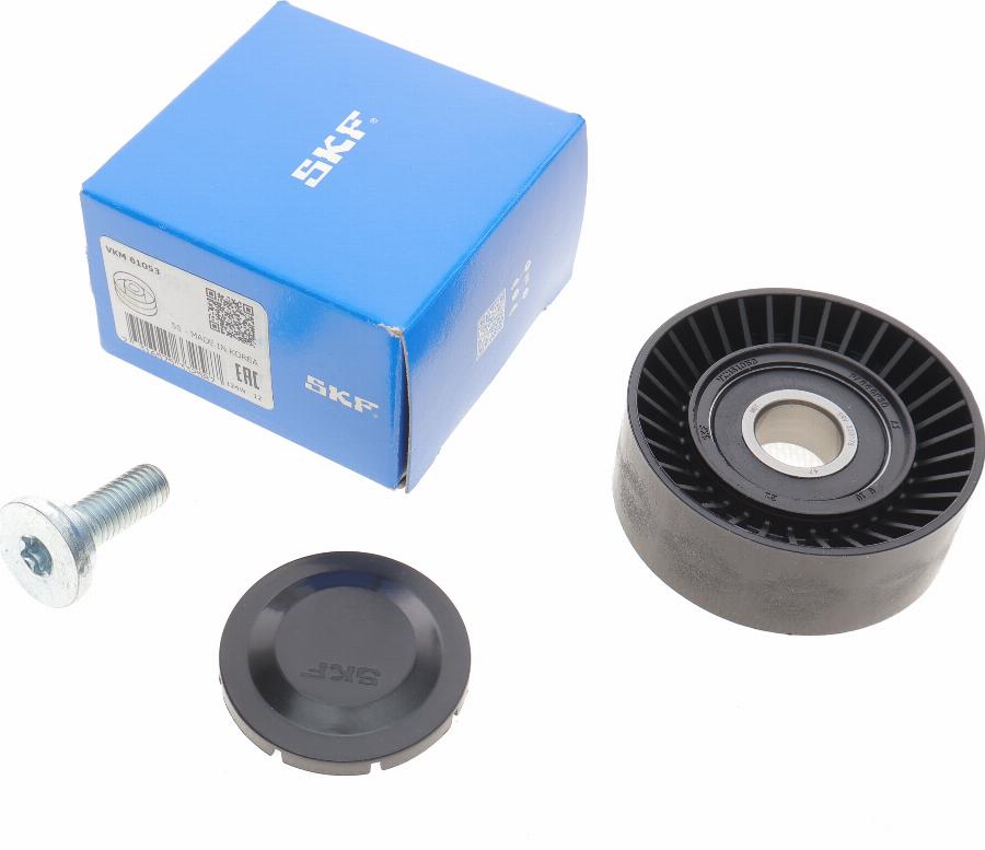 SKF VKM 61053 - Poulie renvoi / transmission, courroie trapézoïdale à nervures cwaw.fr