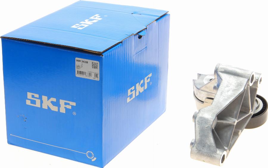 SKF VKM 34108 - Poulie renvoi / transmission, courroie trapézoïdale à nervures cwaw.fr