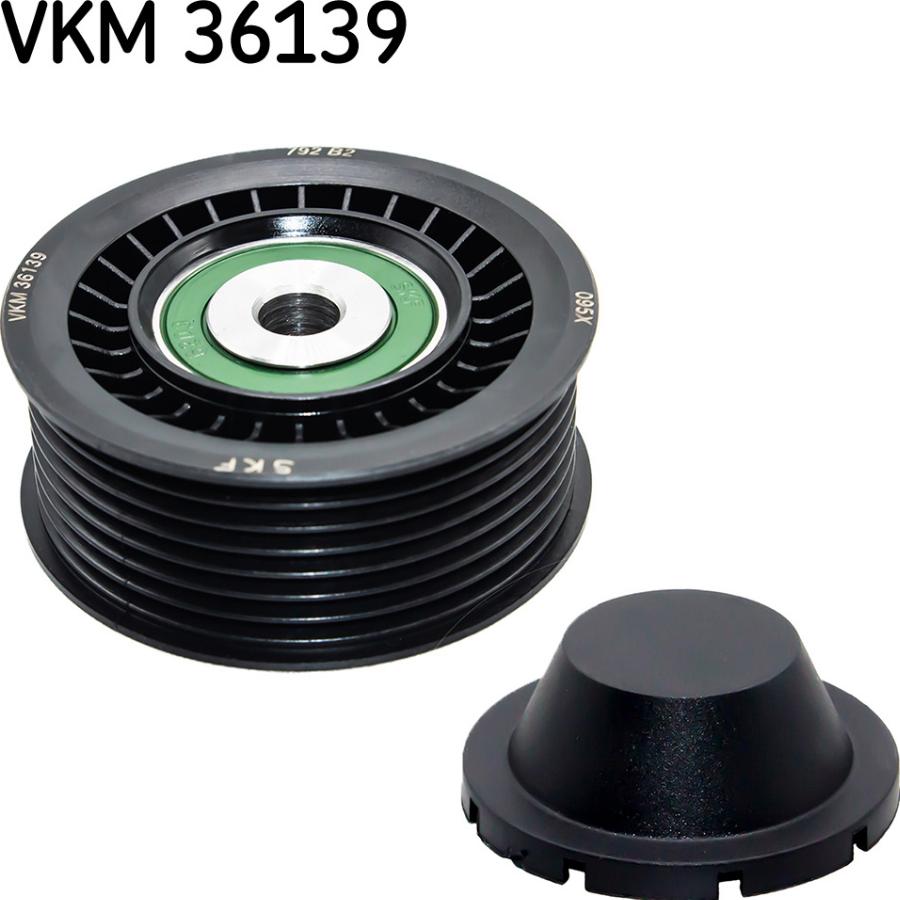 SKF VKM 36139 - Poulie renvoi / transmission, courroie trapézoïdale à nervures cwaw.fr