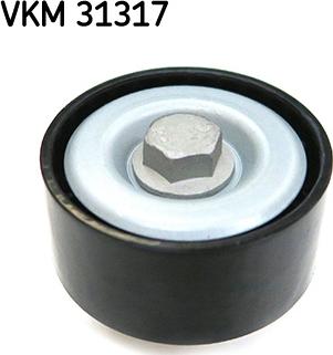 SKF VKM 31317 - Poulie renvoi / transmission, courroie trapézoïdale à nervures cwaw.fr