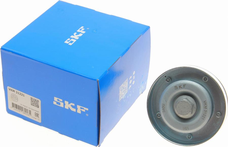 SKF VKM 31221 - Poulie renvoi / transmission, courroie trapézoïdale à nervures cwaw.fr