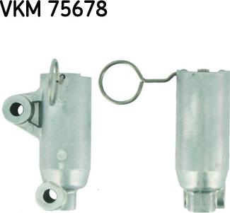 SKF VKM 75678 - Poulie-tendeur, courroie de distribution cwaw.fr