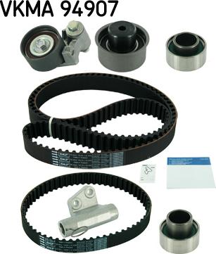 SKF VKMA 94907 - Kit de distribution cwaw.fr