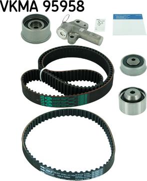 SKF VKMA 95958 - Kit de distribution cwaw.fr