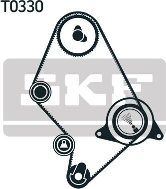 SKF VKMA 91124 - Kit de distribution cwaw.fr