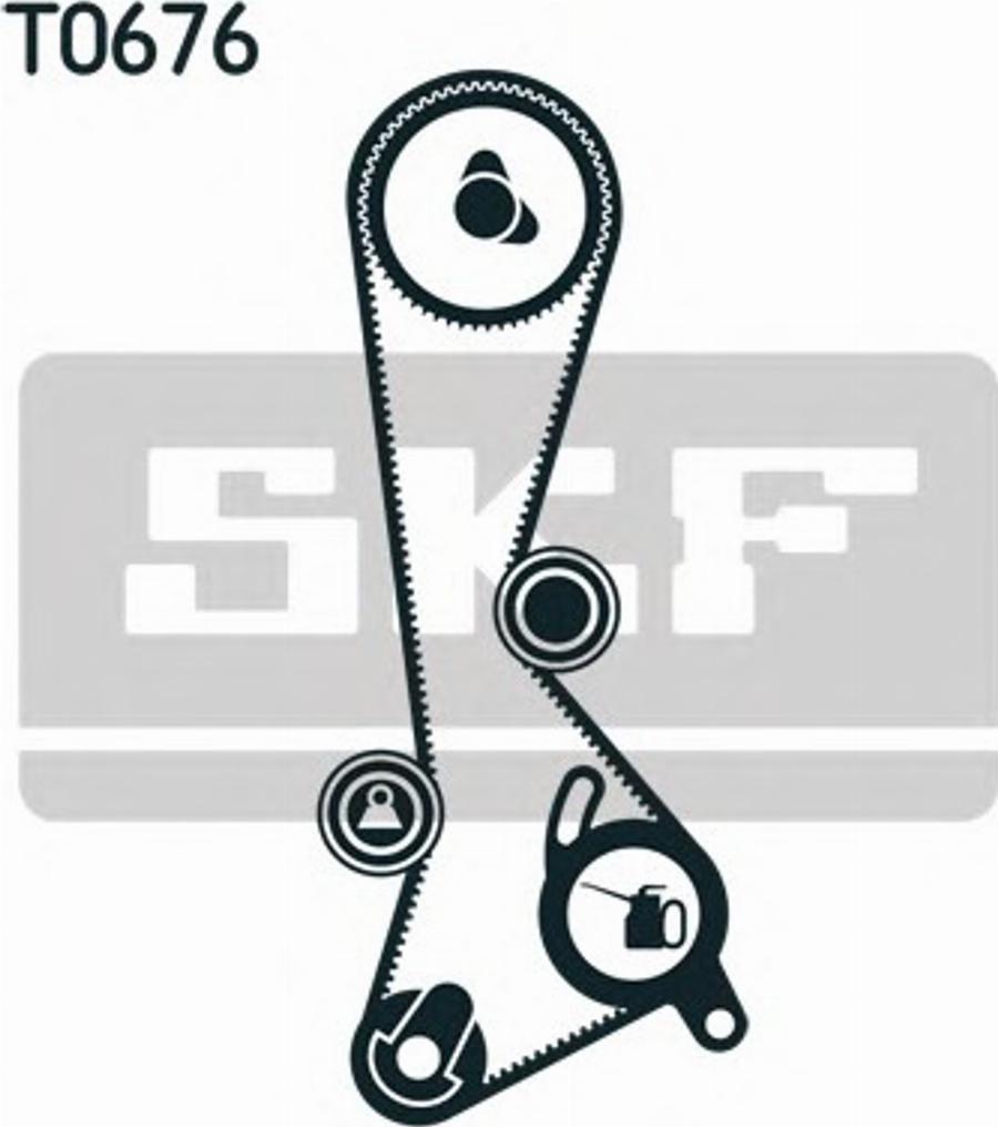 SKF VKMA91203 - Kit de distribution cwaw.fr