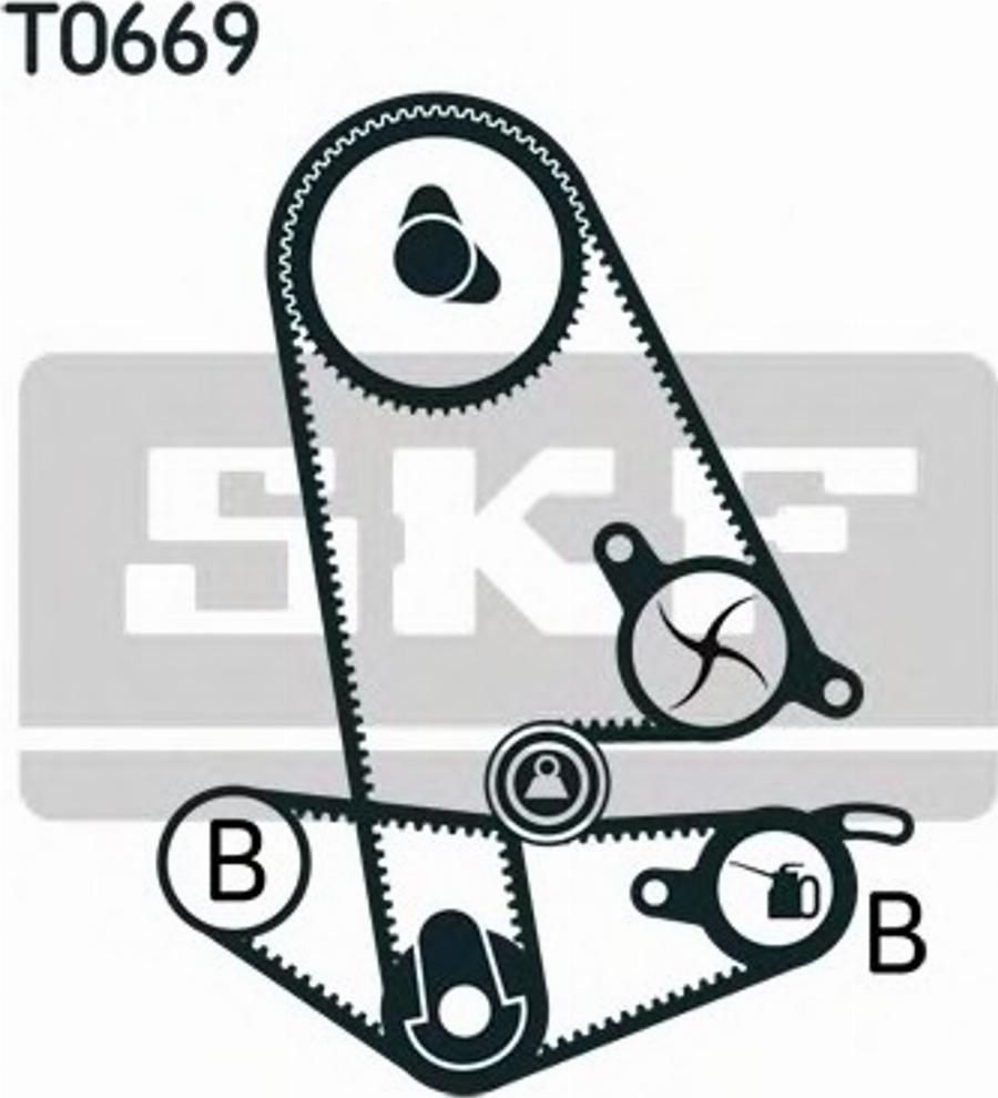 SKF VKMA93013 - Kit de distribution cwaw.fr