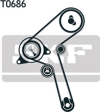 SKF VKMA 92519 - Kit de distribution cwaw.fr