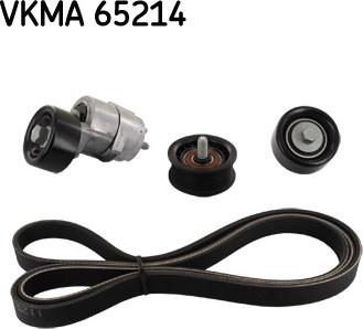 SKF VKMA 65214 - Jeu de courroies trapézoïdales à nervures cwaw.fr