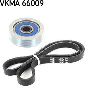 SKF VKMA 66009 - Jeu de courroies trapézoïdales à nervures cwaw.fr