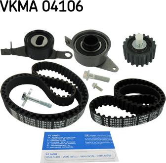 SKF VKMA 04106 - Kit de distribution cwaw.fr